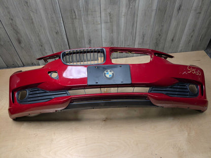 NOTE* 12-15 OEM BMW F30 F31 328 335 BASIS Front Bumper Cover w/ Grilles Red A75 MELBOURNEROT METALLIC (A75)