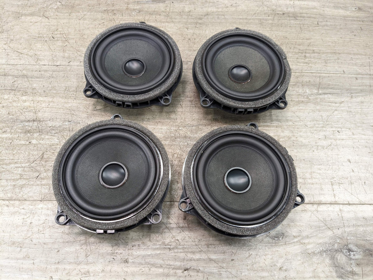 11-17 OEM BMW F25 F26 X3 X4 Stereo Audio Mid Range Speakers Hi-Fi SET