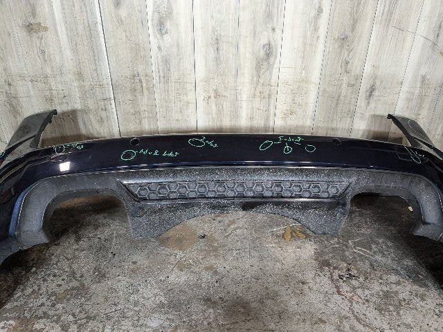 DAMAGE* 14-18 OEM BMW F85 X5M Rear Bumper Cover w/ PDC Holes Black 416