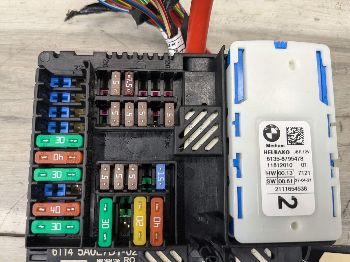 OEM BMW G20 330 M340 Rear Battery Power Distribution Fuse Relay Junction Box