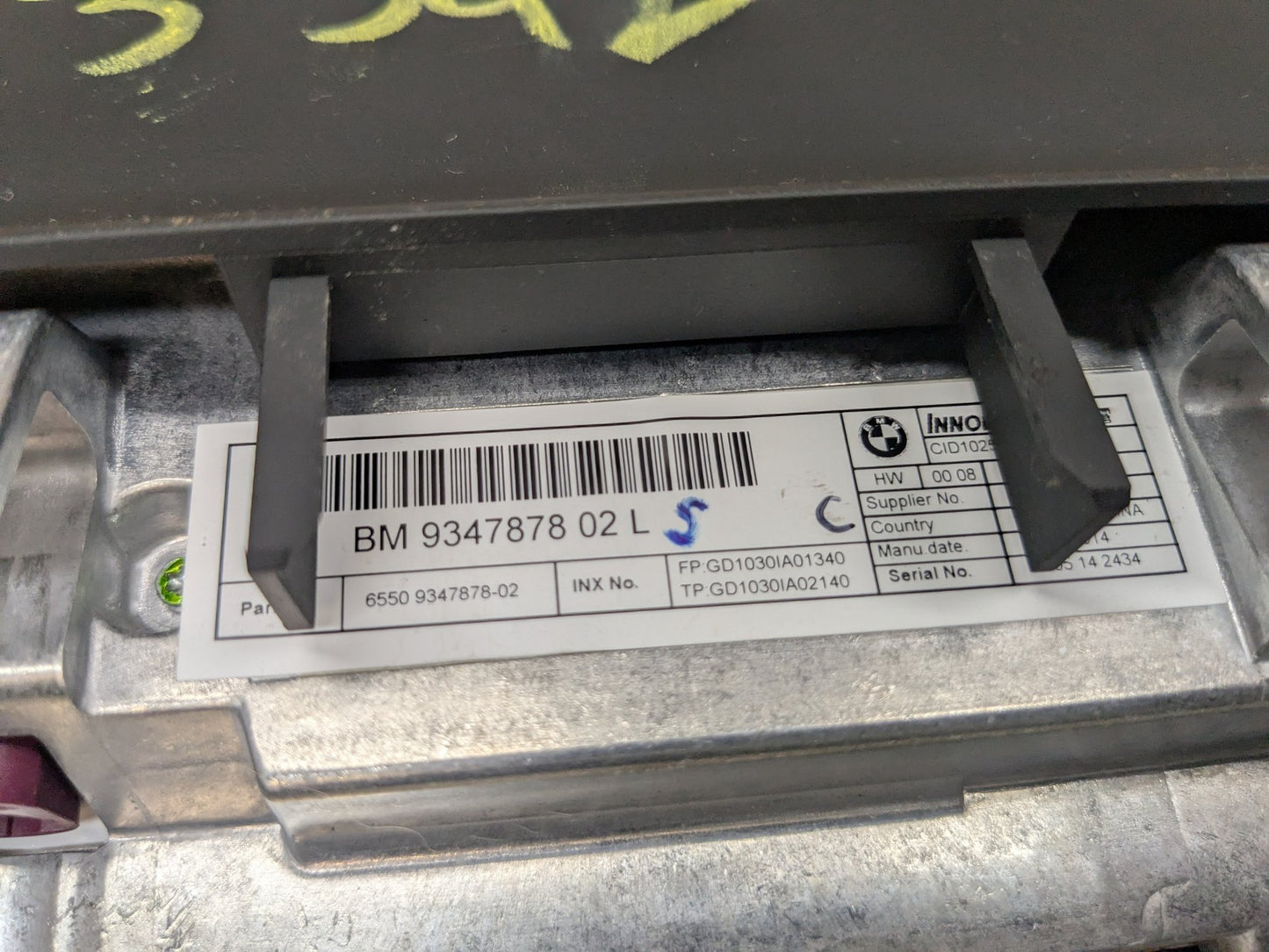 14-19 OEM BMW F15 F16 F85 F86 X5 X6 NBT Central Information Display Screen 10.25