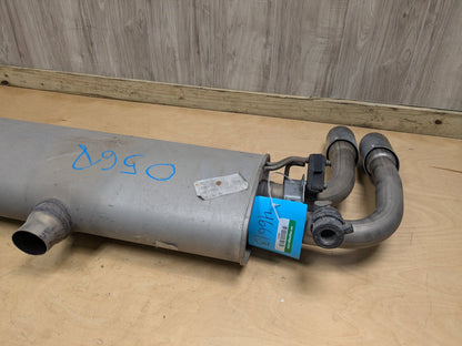 11-17 OEM BMW F25 F26 X3 X4 28iX Engine N20 Rear Exhaust Flap Muffler