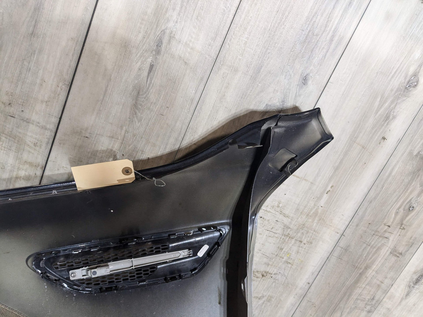 12-16 OEM BMW F10 M5 Front Right Passenger Side Fender Panel Shell Black Black