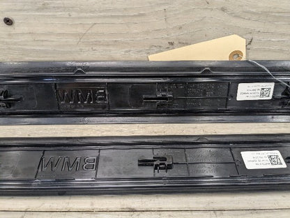 19-24 OEM BMW G23 M SPORT Front Left Right Door Sill Plate Molding Trim PAIR