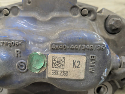 2019 BMW 330i G20 Front Rear Left Right Brake Caliper SET 6891235 OEM BMW G20 G22 G23 G26 M340 M440 Front Rear Left Right Brake Calipers SET BLUE