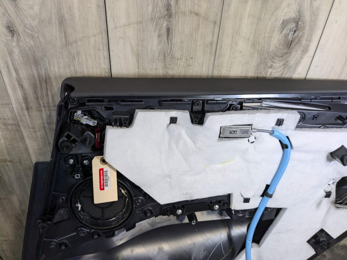 2019 BMW X3 G01 Rear Left Driver Interior Door Panel Card 6844752 OEM BMW G01 X3 REAR Left Driver SIde Interior Door Panel Card Trim Cover Black OEM