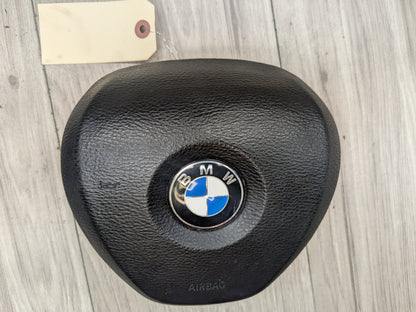 14-19 OEM BMW F15 F16 X5 X6 Front Driver Steering Wheel Airbag Air Bag Black