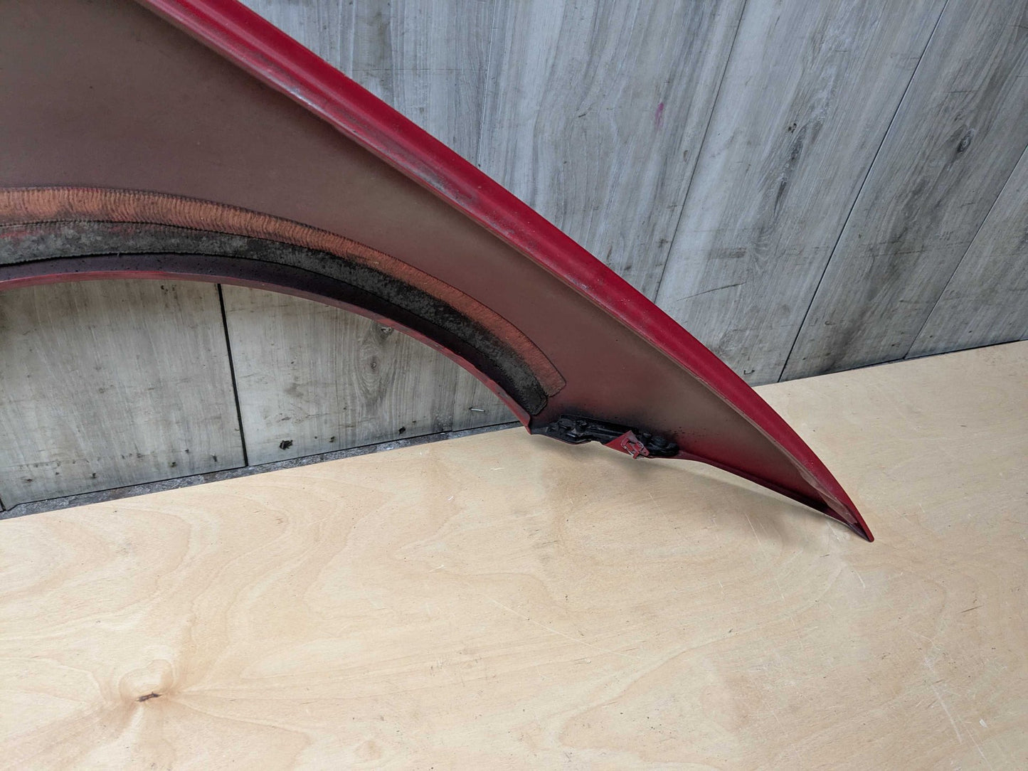12-18 OEM BMW F30 F31 328 330 335 340 Left Driver Side Fender Panel Red A75 MELBOURNEROT METALLIC (A75)