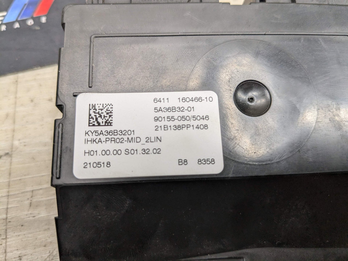 19-24 OEM BMW G20 330 M340 AC Air Conditioning Heater Control Module Unit