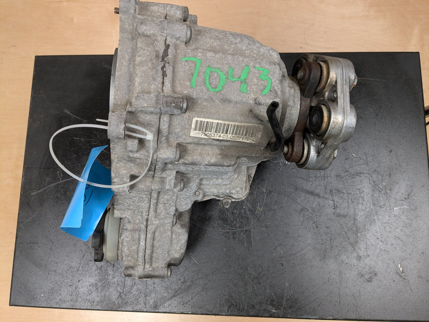 2014 BMW 320i Transmission Transfer Case 163370k 7505374