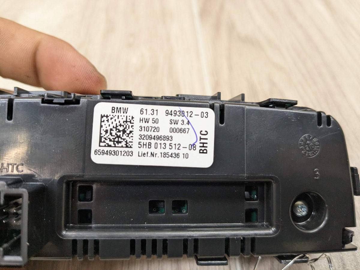 OEM BMW G20 G22 G23 G26 G80 G82 G83 Rear AC Air Climate Control Switch Module