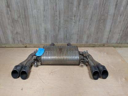 20-24 OEM BMW F97 X3M Engine S58T Rear Dual Exhaust Pipe Muffler