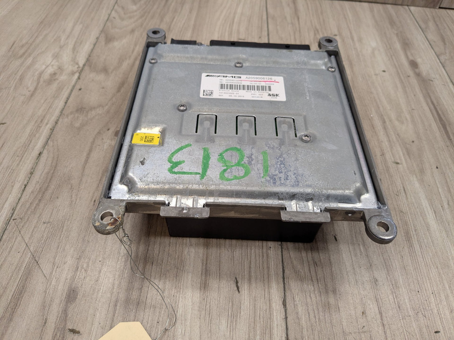 2015-2021 Mercedes-Benz C43 W205 Stereo Audio Amp Amplifier A2059013210