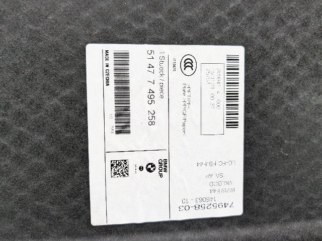 20-24 OEM BMW F44 228 M235 Rear Trunk Floor Carpet Mat Cargo Liner Cover