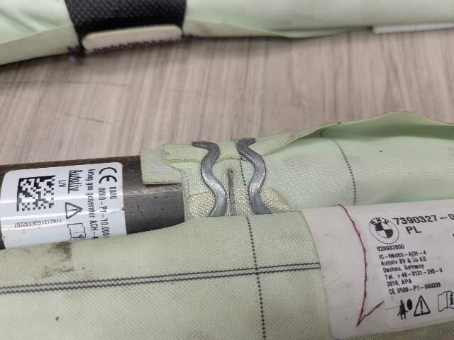14-20 OEM BMW F22 F87 M2 COUPE Left Driver Top Roof Head Air Bag Airbag Curtain