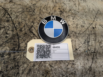 OEM BMW E90 F02 F22 F30 F32 F36 F80 F87 M3 M4 Rear Trunk Lid Round Emblem 74mm