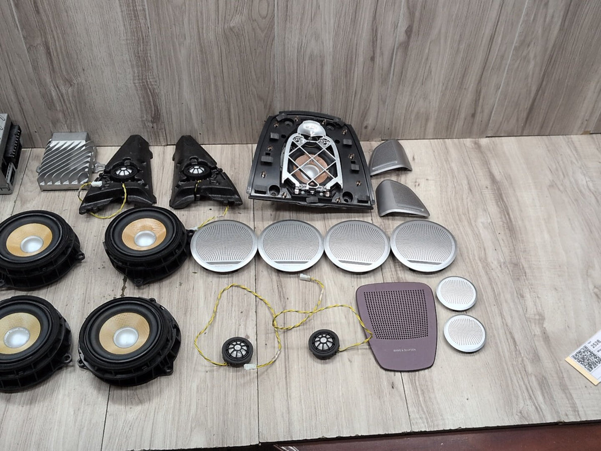 OEM BMW F15 F16 F85 X5 X6 BANG OLUFSEN Amplifier Speaker Tweeter Subwoofer SET