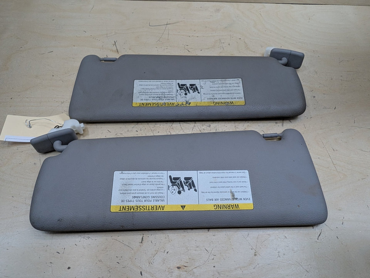 2012-2018 BMW 320i F30 Front Left Right Sun Visor SET 7322291 OEM