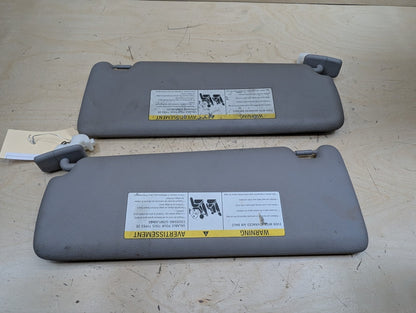 2012-2018 BMW 320i F30 Front Left Right Sun Visor SET 7322291 OEM