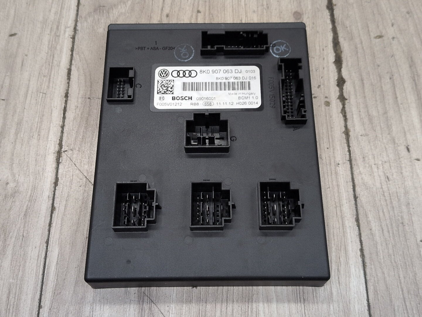 2008 - 2017 Audi S5 8T BCM Body Control Module 8K0907063DJ