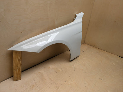 12-18 OEM BMW F30 F31 328 330 335 340 Front Left Driver Side Fender Panel White 300