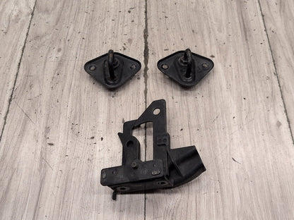 2009-2012 Mercedes-Benz E550 W212 Hood Bonnet Hinges SET A2128800060 OEM