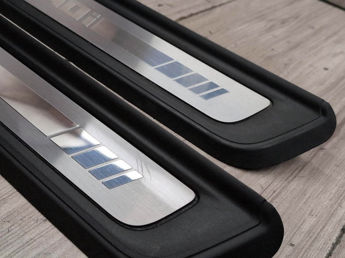 19-21 OEM BMW G20 G21 M340i Front Left Right Door Sill Plate Molding Trim PAIR