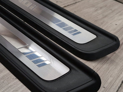 19-21 OEM BMW G20 G21 M340i Front Left Right Door Sill Plate Molding Trim PAIR