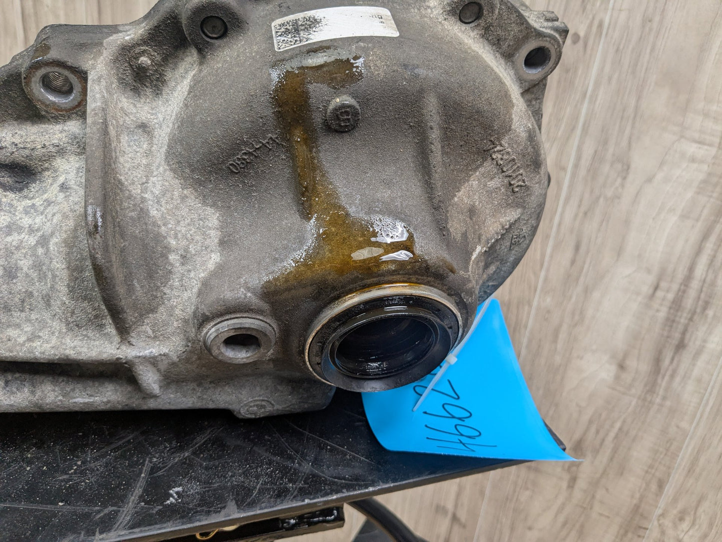 2009 BMW X5 E70 Front Axle Carrier Differential 7603004 07-10 OEM BMW E70 X5 xDrive30i N52 Front Differential Axle Carrier Ratio 4.44
