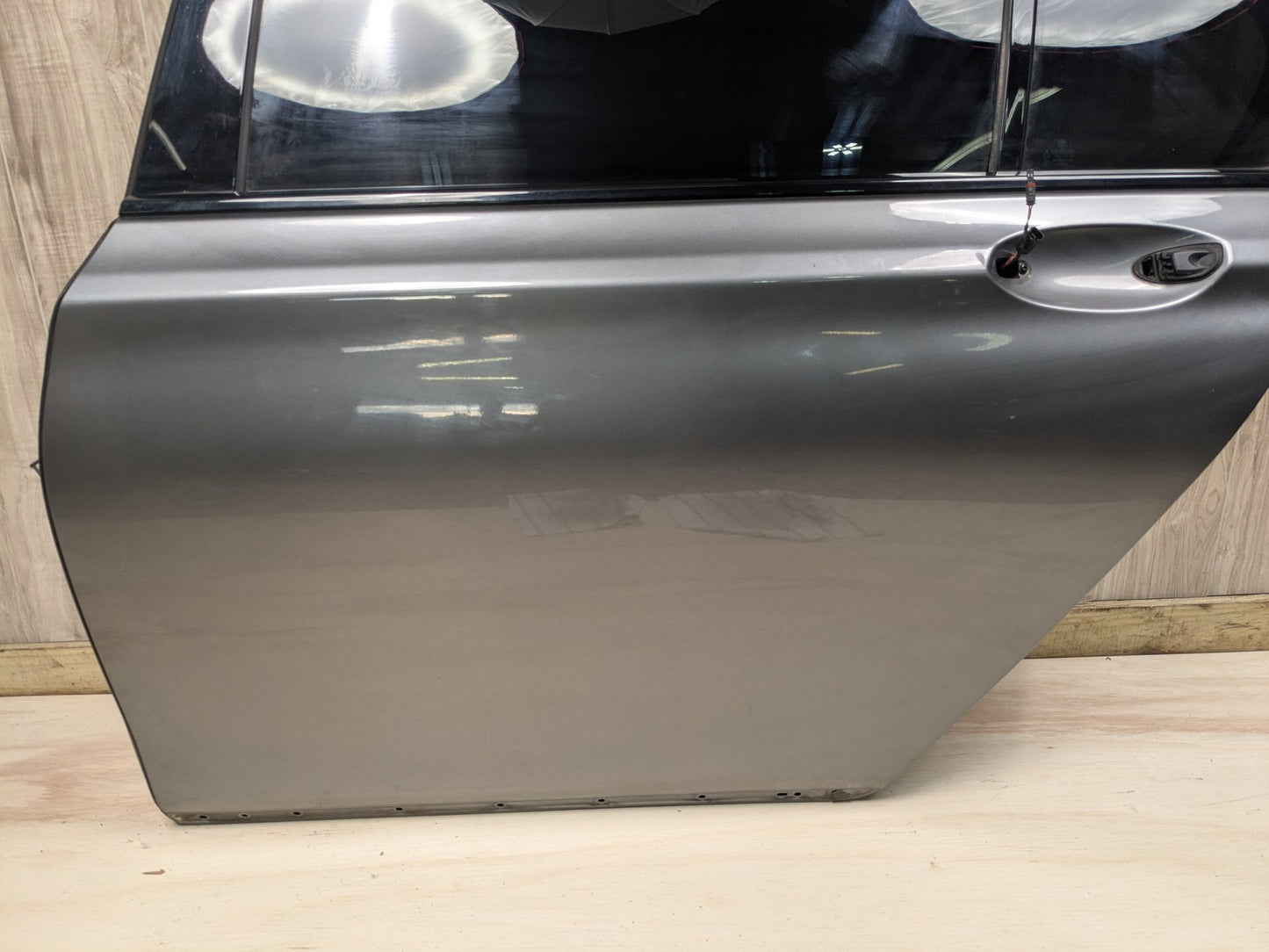 16-22 OEM BMW G11 G12 740 750 M760 Rear Left Driver Door Shell Panel Gray C26 MAGELLANGRAU METALLIC (C26)