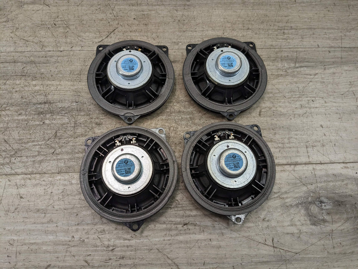 11-17 OEM BMW F25 F26 X3 X4 Stereo Audio Mid Range Speakers Hi-Fi SET