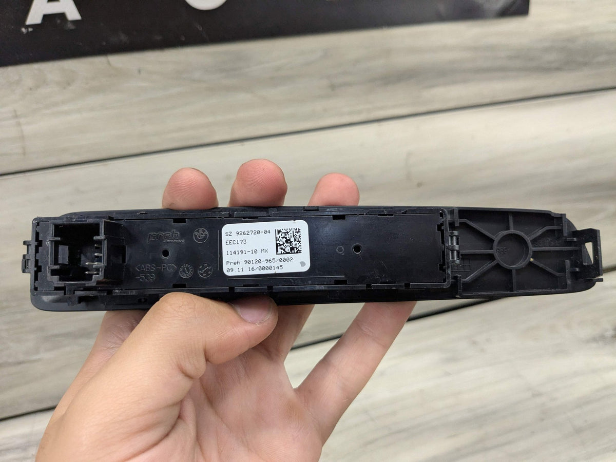 14-19 OEM BMW F15 F16 X5 X6 Center Console Traction Control Switch Panel Black