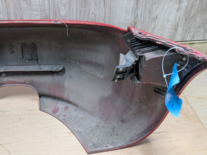 *96-02 OEM BMW E36 Z3 Rear Bumper Cover Panel Assembly Red 314 Red 314