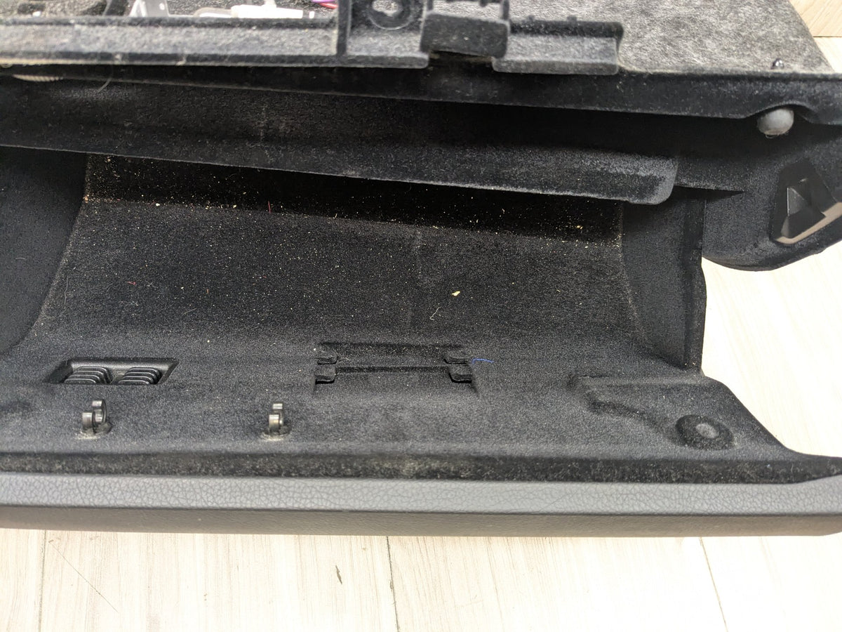 14-16 OEM Mercedes E-Class Sedan Dashboard Glovebox Storage Compartment Black