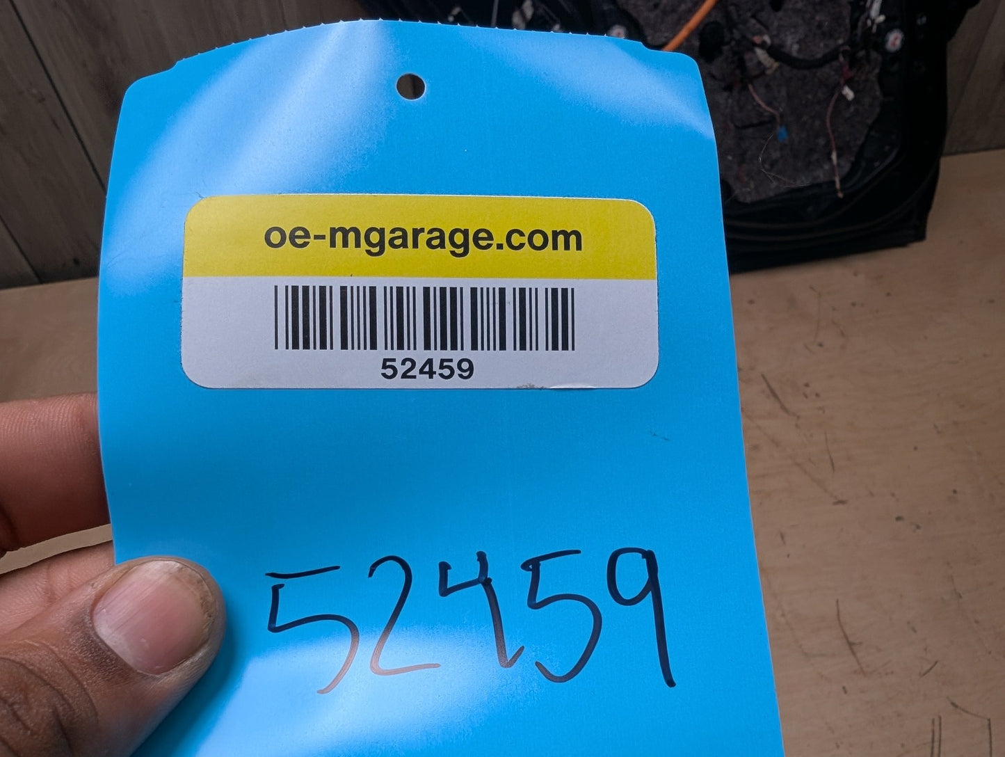 17-23 OEM BMW F90 M5 G30 Rear Left Driver Side Door Shell Panel Black 475 Black 475