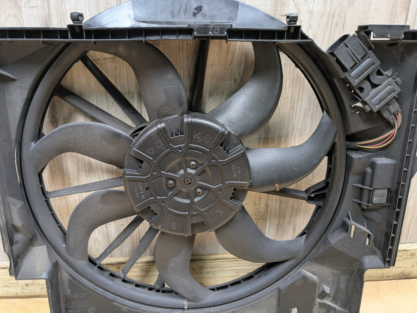 07-13 OEM BMW E82 E90 E92 335 Engine N54 N55 Radiator Cooling Auxiliary Fan 600W