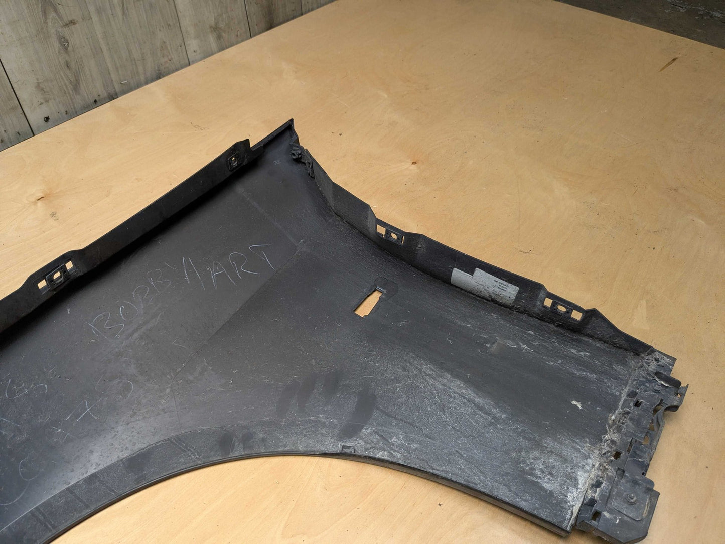 *07-13 OEM BMW E92 E93 328 335 Right Passenger Side Fender Panel Black 475 BLACK SAPPHIRE METALLIC (475)