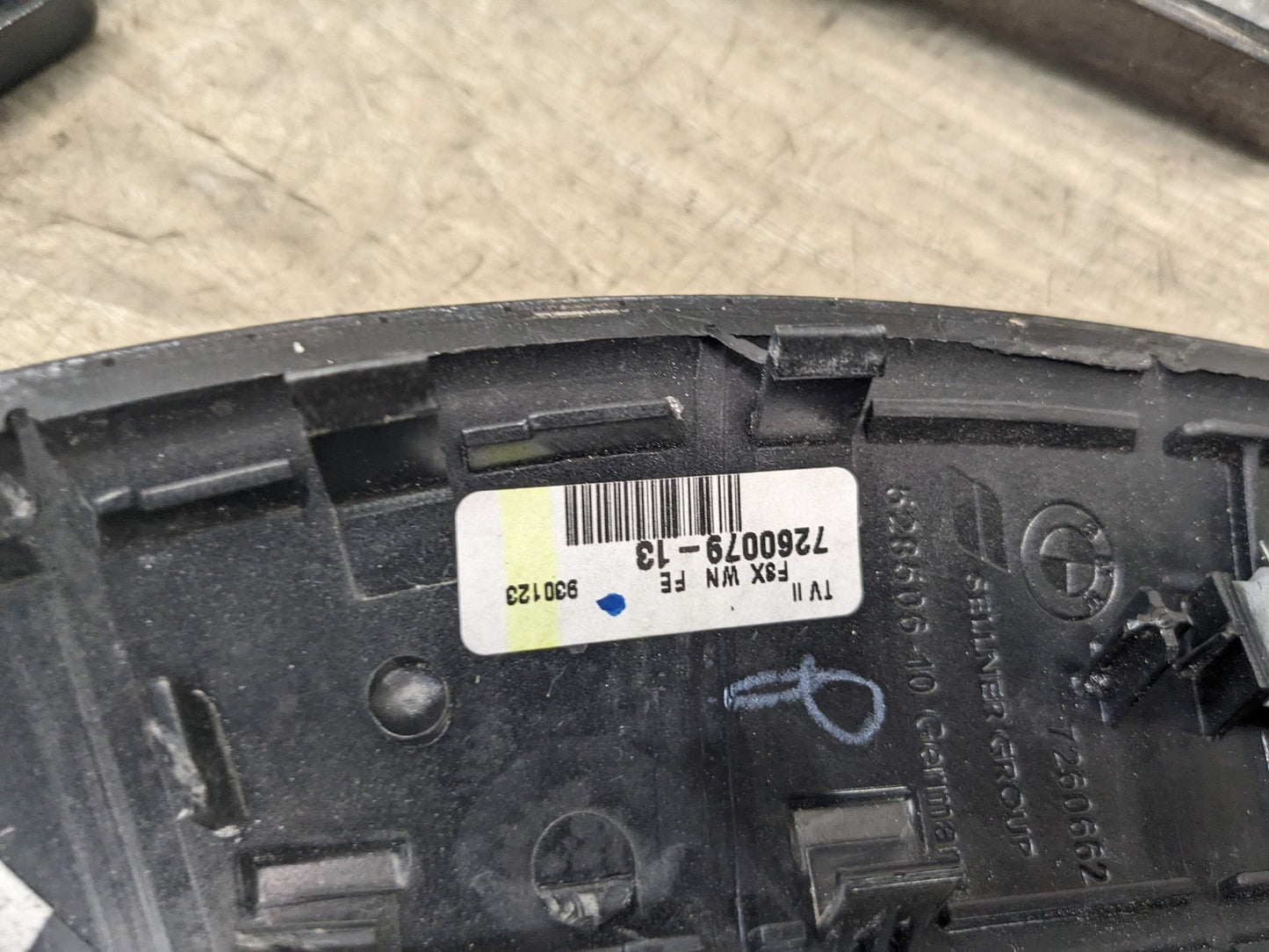 2015 BMW 328i F31 Front Rear Left Right Interior Door Panel Trims SET 9231229 ENGINE COOLANT PUMP: The elec rical connec or o he engine coolan pump could become damaged. Small drops o liquid rom he posi i e crankcase en ila ion (PCV) sys em could drip dow