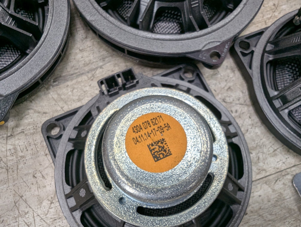 2015 BMW X3 F25 Speakers SET 9209185 11-17 OEM BMW F25 X3 Stereo Audio Speakers Tweeters Subwoofers Top HiFi SET OEM