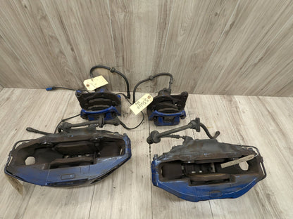 17-23 OEM BMW G30 540 M550 Front Rear Left Right Brake M SPORT Calipers SET Blue