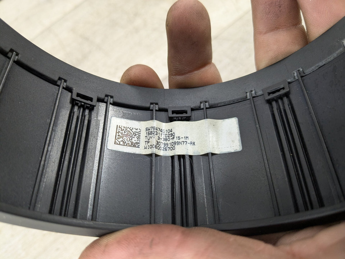 14-19 OEM BMW F15 F16 X5 X6 M SPORT Steering Wheel Trim Bezel Cover
