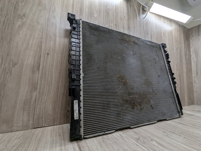 2016 BMW 750i G12 Cooling Radiator 8743667 16-19 OEM BMW G11 G12 G30 750 M550iX Auxiliary Coolant Radiator N63R
