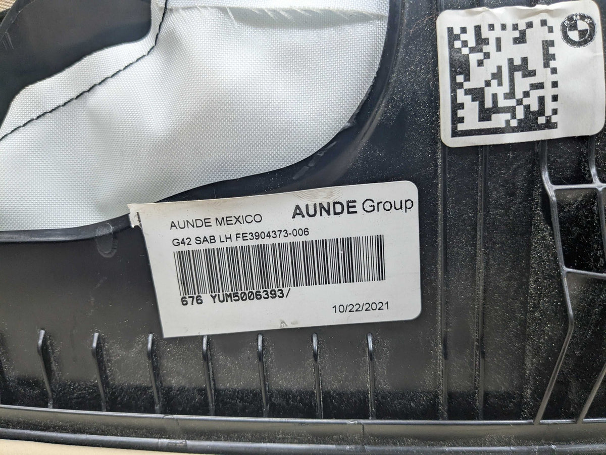 22-25 OEM BMW G42 230 M240 Rear Left Driver Seat Bolster Cushion Air Bag BEIGE
