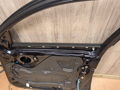 15-19 OEM BMW F16 X6 F86 X6M Front Right Passenger Door Shell Panel Black 416 CARBONSCHWARZ METALLIC (416)