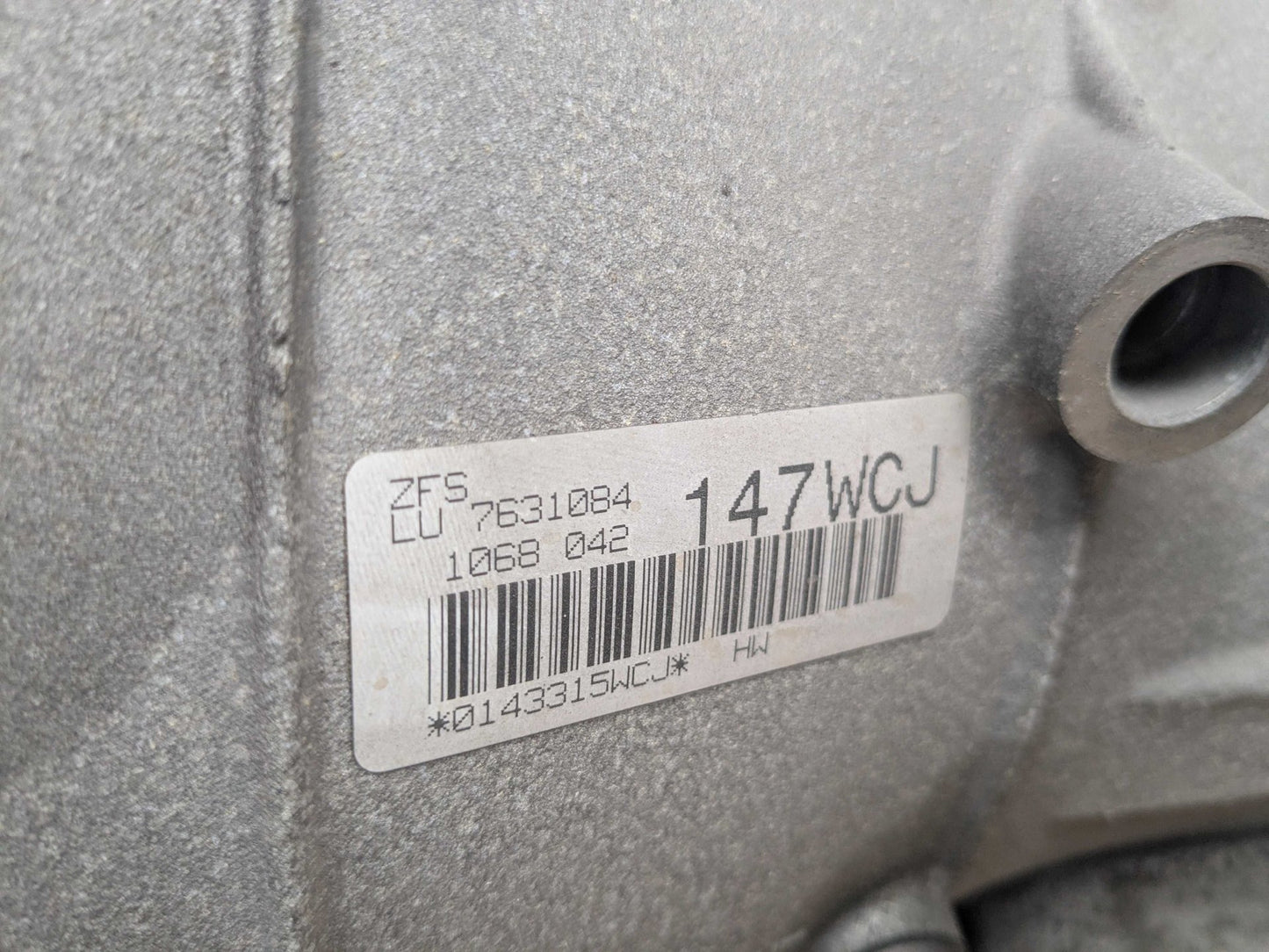 11-12 BMW F01 F02 Alpina B7 RWD GA6HP26Z Automatic Transmission Gearbox 111k