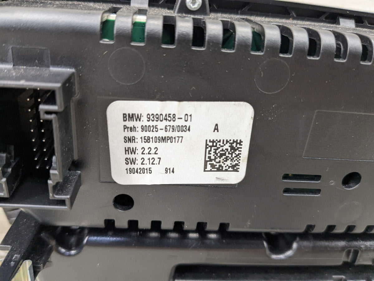 14-19 OEM BMW F15 F85 X5 F16 F86 X6 AC Heater Control Panel Radio Media Switch