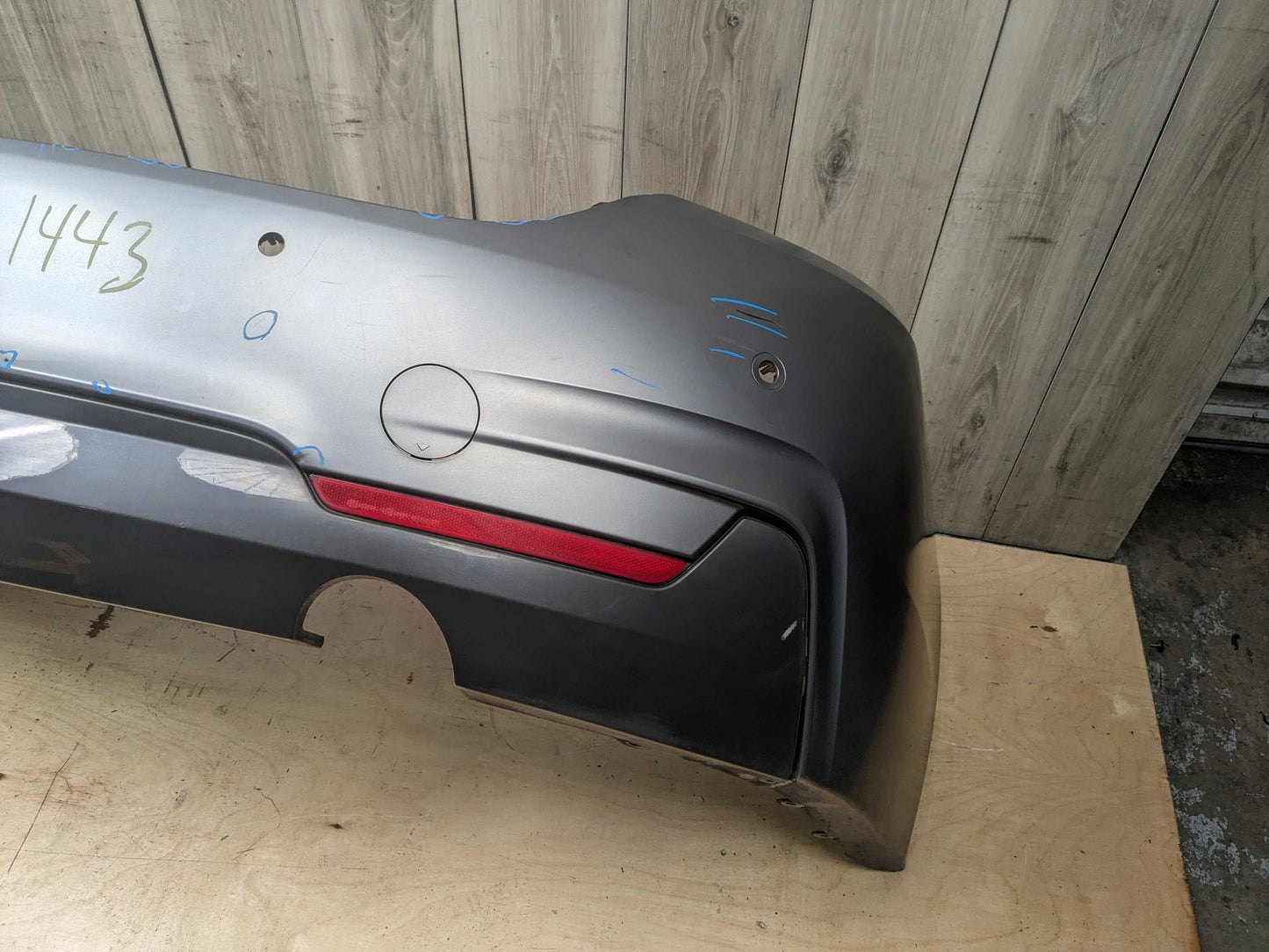 14-20 OEM BMW F36 428 430 435 440 M SPORT Rear Bumper Cover Panel Gray 490 SONDERLACKIERUNG (490)
