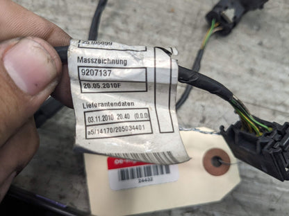 OEM BMW E70 X5 LCI Rear Parking Distance Sonic Sensors PDC Wire Harness Brown*