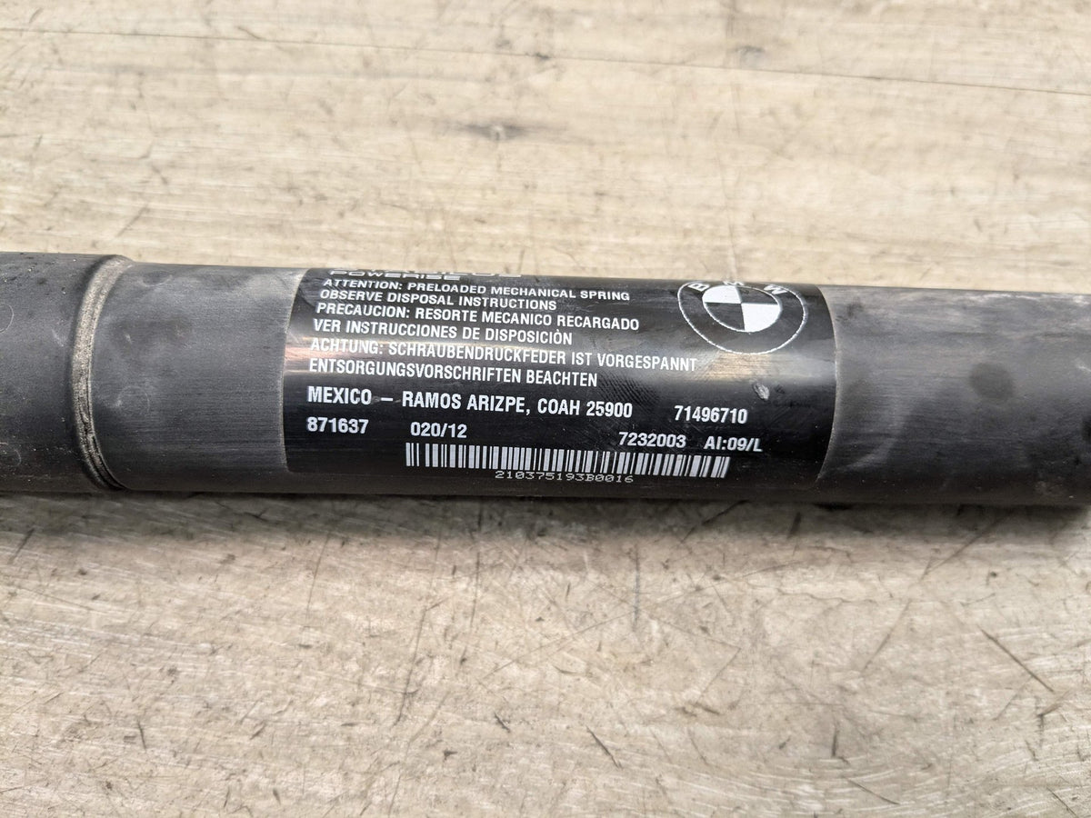 2012-2014 BMW X3 F25 Rear Left Right Liftgate Trunk Lid Strut Shock Supports SET 7232004 11-17 OEM BMW F25 X3 Rear Left Right Trunk Tailgate Shock Hatch Strut Pair OEM
