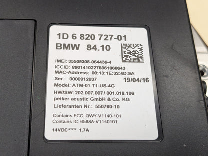 OEM BMW F10 F15 F22 F30 F32 F48 F80 F82 M3 M4 Telematics Control Unit Module TCB